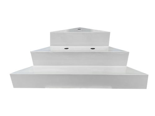 Escalier d'angle sous liner pour piscine LILYBLOC